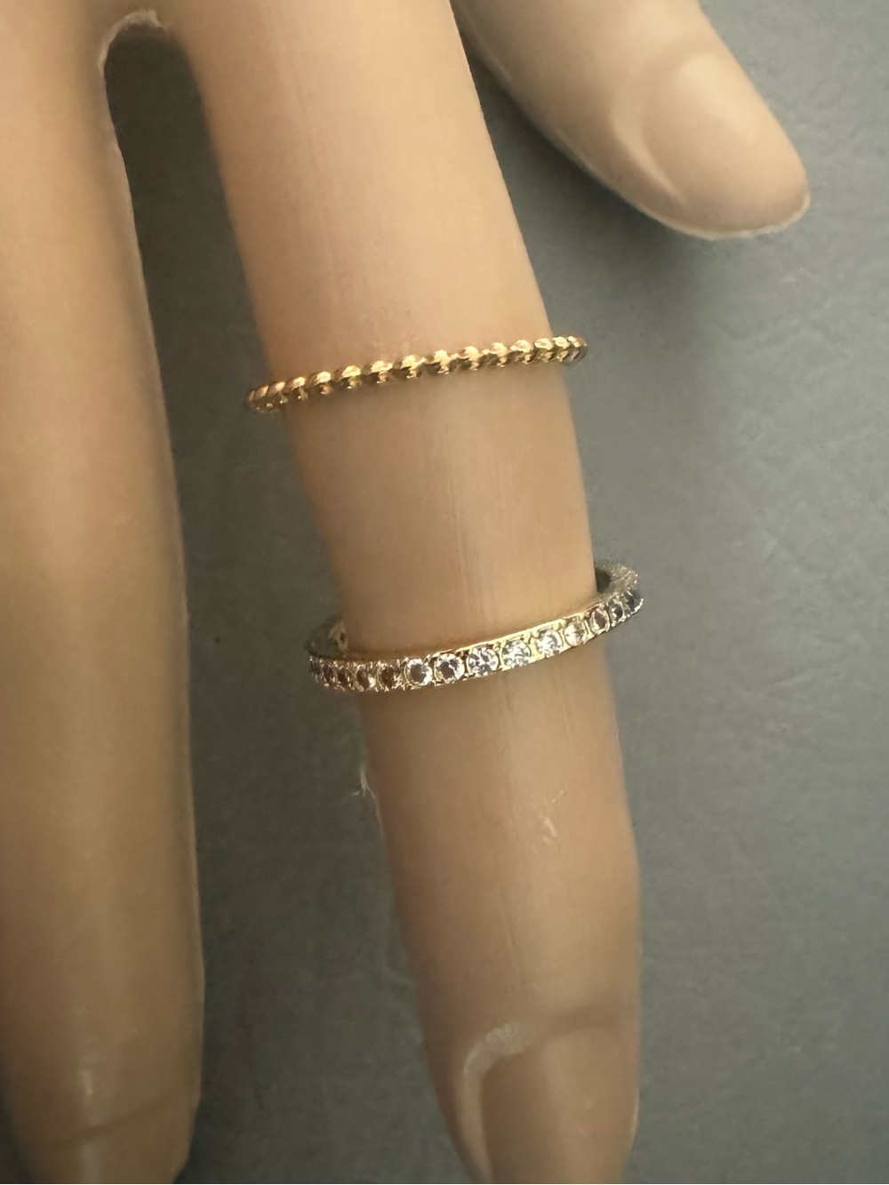 2 Stackable Ring Set - Picture 3 of 4